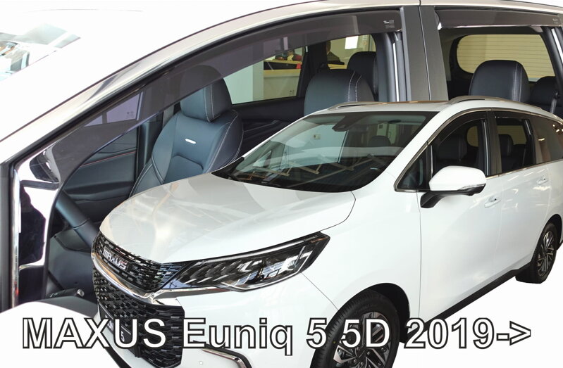 Maxus Euniq 5 od 2019 (so zadnými) - deflektory Heko Maxus Euniq 5 od 2019 (so zadnými) - deflektory Heko