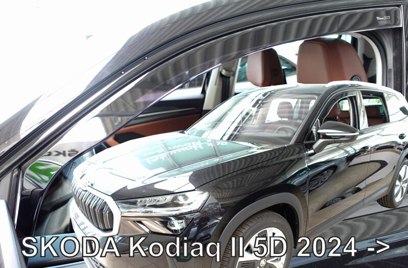 Škoda Kodiaq II od 2024 (predné) - deflektory Heko Škoda Kodiaq II od 2024 (predné) - deflektory Heko