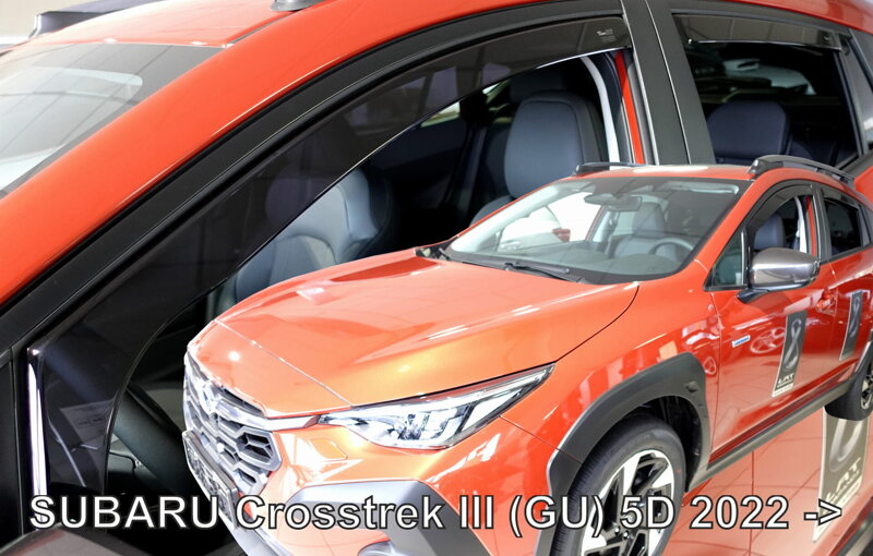 Subaru Crosstrek III (GU) od 2023 (so zadnými) - deflektory Heko Subaru Crosstrek III (GU) od 2023 (so zadnými) - deflektory Heko