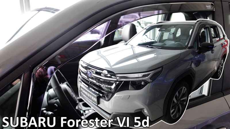 Subaru Forester VI od 2024 (predné) - deflektory Heko Subaru Forester VI od 2024 (predné) - deflektory Heko