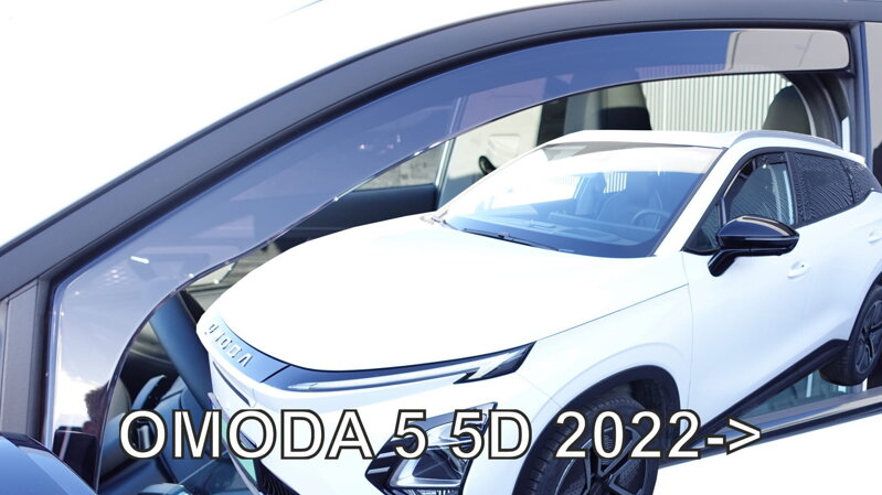 Omoda 5 od 2024 (predné) - deflektory Heko Omoda 5 od 2024 (predné) - deflektory Heko