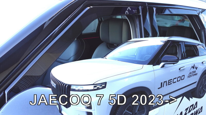 Jaecoo 7 od 2025 (so zadnými) - deflektory Heko Jaecoo 7 od 2025 (so zadnými) - deflektory Heko