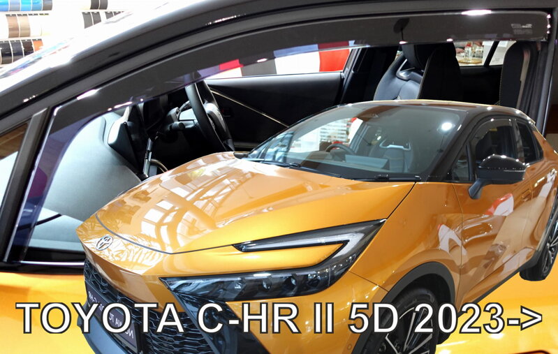 Toyota C-HR II od 2023 (predné) - deflektory Heko Toyota C-HR II od 2023 (predné) - deflektory Heko