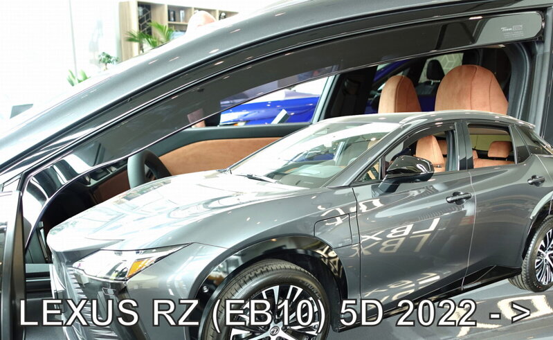 Lexus RZ EB10 od 2022 (predné) - deflektory Heko Lexus RZ EB10 od 2022 (predné) - deflektory Heko