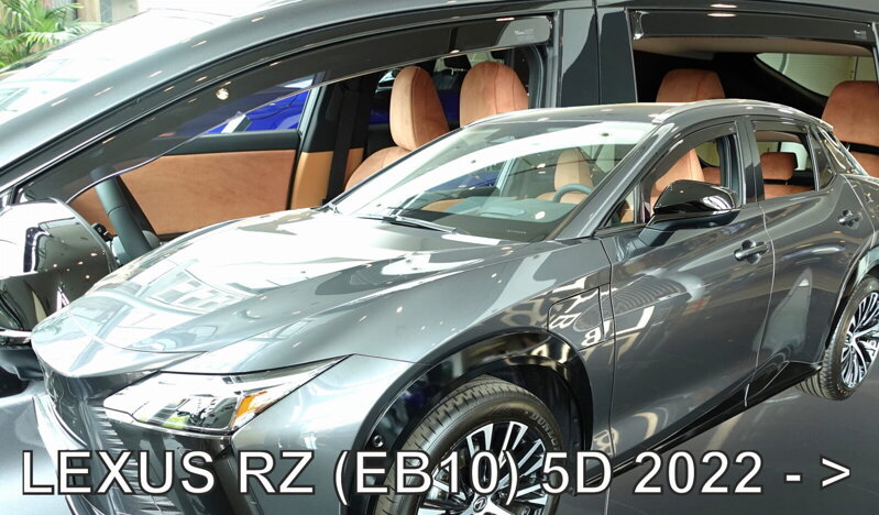 Lexus RZ EB10 od 2022 (so zadnými) - deflektory Heko