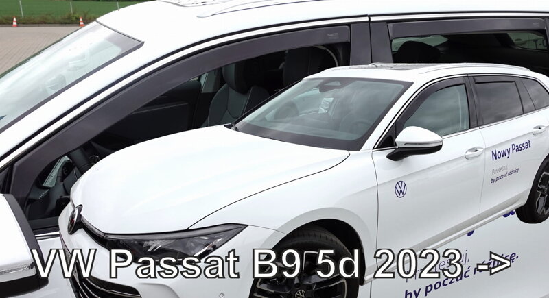 VW Passat B9 od 2023 (so zadnými) - deflektory Heko VW Passat B9 od 2023 (so zadnými) - deflektory Heko