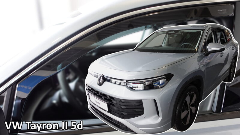 VW Tayron od 2025 (predné) - deflektory Heko VW Tayron od 2025 (predné) - deflektory Heko