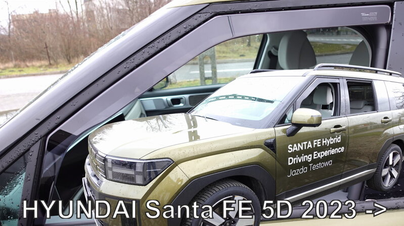 Hyundai Santa Fe V od 2024 (predné) - deflektory Heko Hyundai Santa Fe V od 2024 (predné) - deflektory Heko