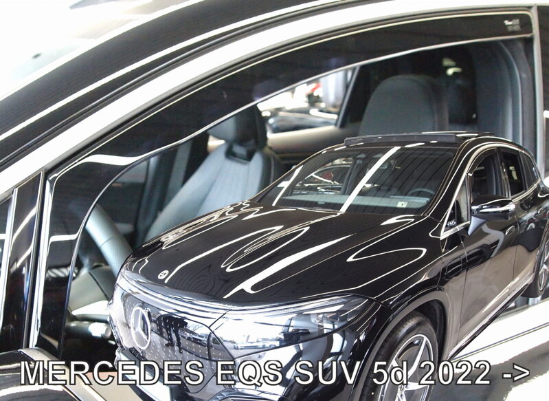 Mercedes EQS SUV X296 od 2022 (predné) - deflektory Heko Mercedes EQS SUV X296 od 2022 (predné) - deflektory Heko