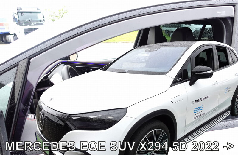 Mercedes EQE SUV X294 od 2023 (predné) - deflektory Heko Mercedes EQE SUV X294 od 2023 (predné) - deflektory Heko