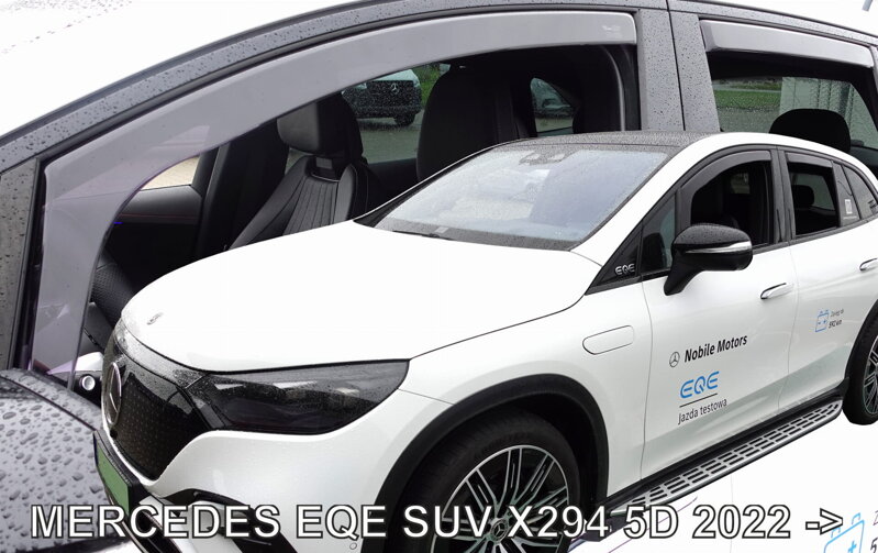 Mercedes EQE SUV X294 od 2023 (so zadnými) - deflektory Heko Mercedes EQE SUV X294 od 2023 (so zadnými) - deflektory Heko