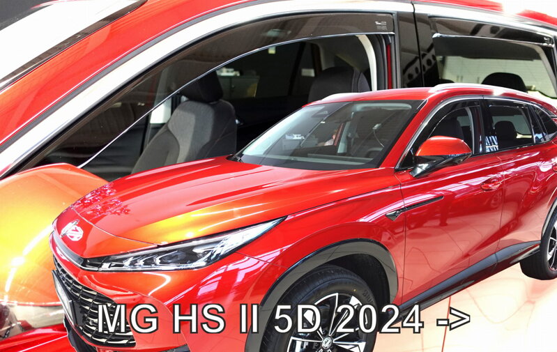 MG HS II od 2024 (so zadnými) - deflektory Heko MG HS II od 2024 (so zadnými) - deflektory Heko