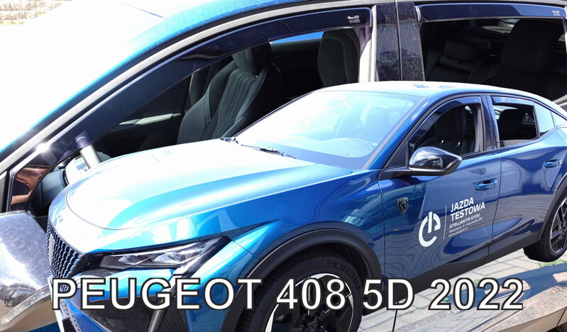 Peugeot 408 od 2023 (so zadnými) - deflektory Heko Peugeot 408 od 2023 (so zadnými) - deflektory Heko