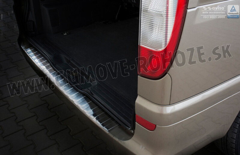 Mercedes Vito, Viano W639 2003-2014 Chróm - lišta nárazníka Mercedes Vito, Viano W639 2003-2014 Chróm - lišta nárazníka