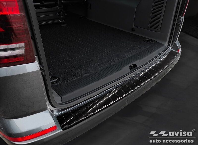 VW Transporter T6 od 2015 Výklopné dvere Grafit (dlhá) - lišta nárazníka VW Transporter T6 od 2015 Výklopné dvere Grafit (dlhá) - lišta nárazníka