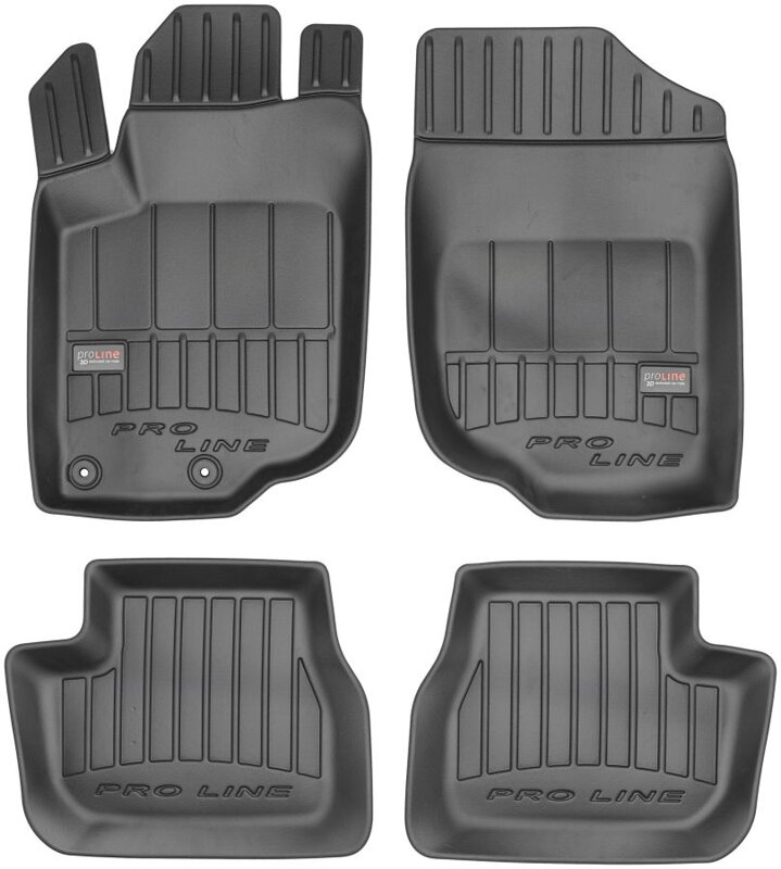 Peugeot 207 2006-2012 - autorohože 3D s vysokým okrajom Peugeot 207 2006-2012 - autorohože 3D s vysokým okrajom