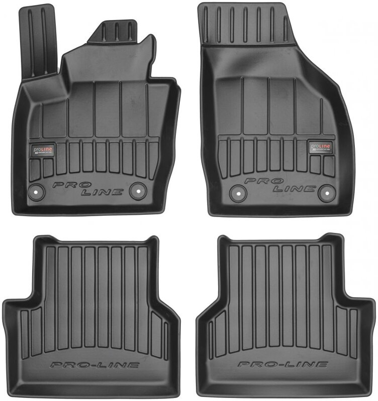 Audi Q3 2011-2018 - autorohože 3D s vysokým okrajom Audi Q3 2011-2018 - autorohože 3D s vysokým okrajom