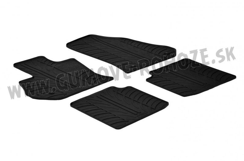 Fiat 500L 2012-2017 - autorohože gumové Gledring Fiat 500L 2012-2017 - autorohože gumové Gledring