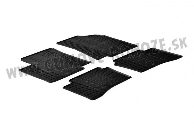 Kia Rio III 2011-2017 - autorohože gumové Gledring Kia Rio III 2011-2017 - autorohože gumové Gledring
