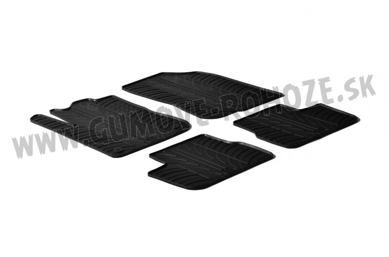 Peugeot 208 2012-2019 - autorohože gumové Gledring Peugeot 208 2012-2019 - autorohože gumové Gledring
