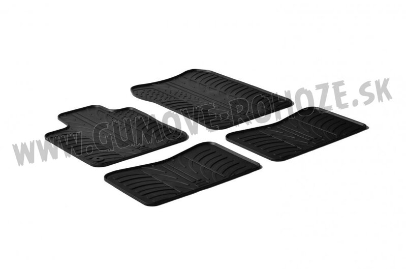 Renault Twingo II 2007-2014 - autorohože gumové Gledring Renault Twingo II 2007-2014 - autorohože gumové Gledring