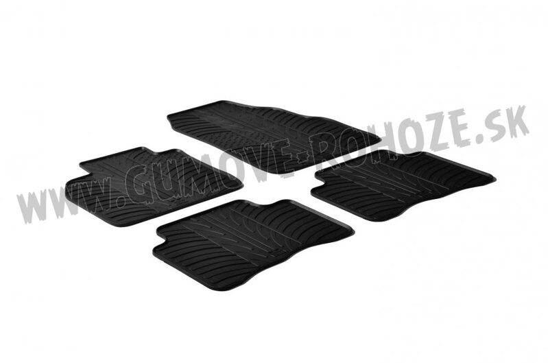 Renault Scenic II 2003-2009 - autorohože gumové Gledring Renault Scenic II 2003-2009 - autorohože gumové Gledring
