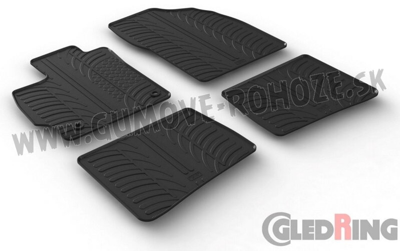 Toyota Prius Facelift 2012-2016 - autorohože gumové Gledring Toyota Prius Facelift 2012-2016 - autorohože gumové Gledring