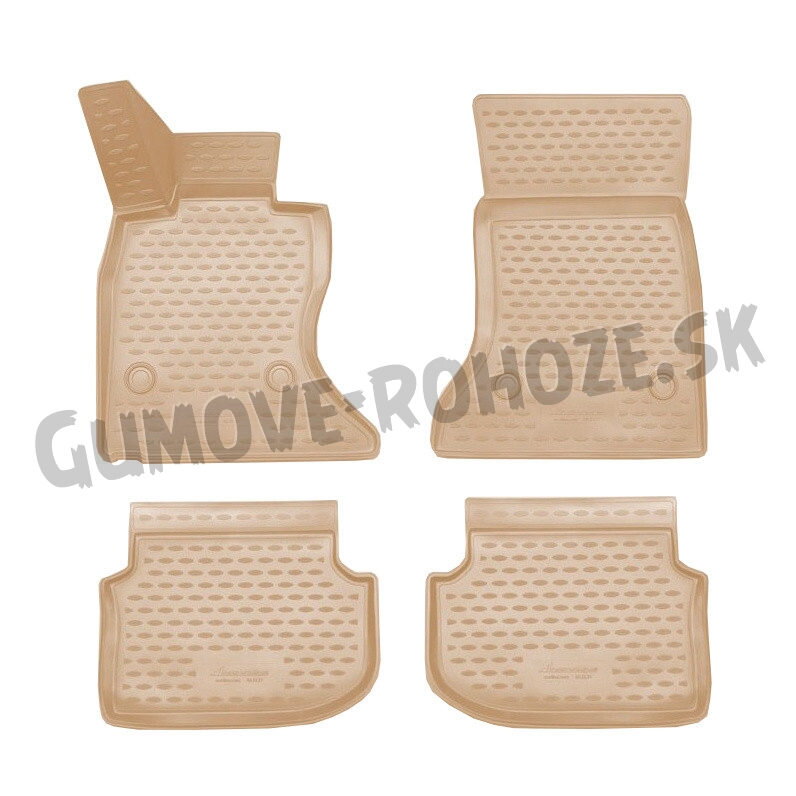 BMW 5 (F10, F11) 2010-2013 - autorohože s vysokým okrajom Béžové Novline BMW 5 (F10, F11) 2010-2013 - autorohože s vysokým okrajom Béžové Novline