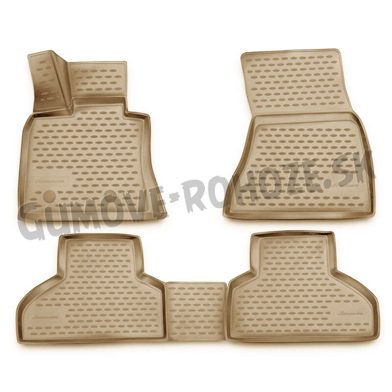 BMW X5 (F15) 2013-2018 - autorohože s vysokým okrajom Béžové Novline BMW X5 (F15) 2013-2018 - autorohože s vysokým okrajom Béžové Novline