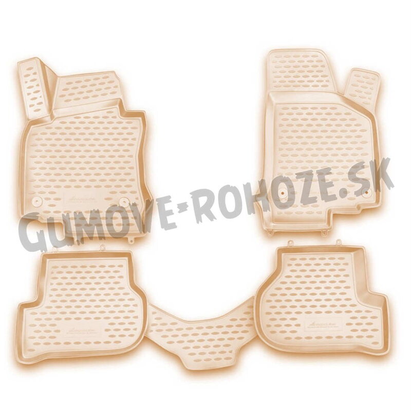 VW Jetta 2005-2011 - autorohože s vysokým okrajom Béžové Novline VW Jetta 2005-2011 - autorohože s vysokým okrajom Béžové Novline