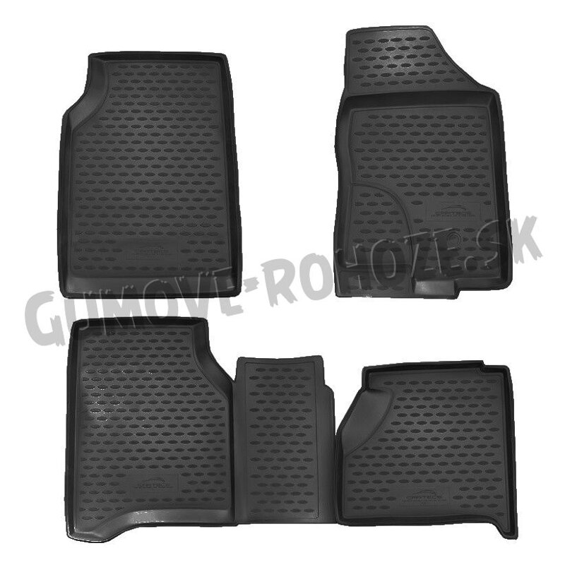 Nissan Navara 2010-2014 - autorohože s vysokým okrajom Novline Nissan Navara 2010-2014 - autorohože s vysokým okrajom Novline