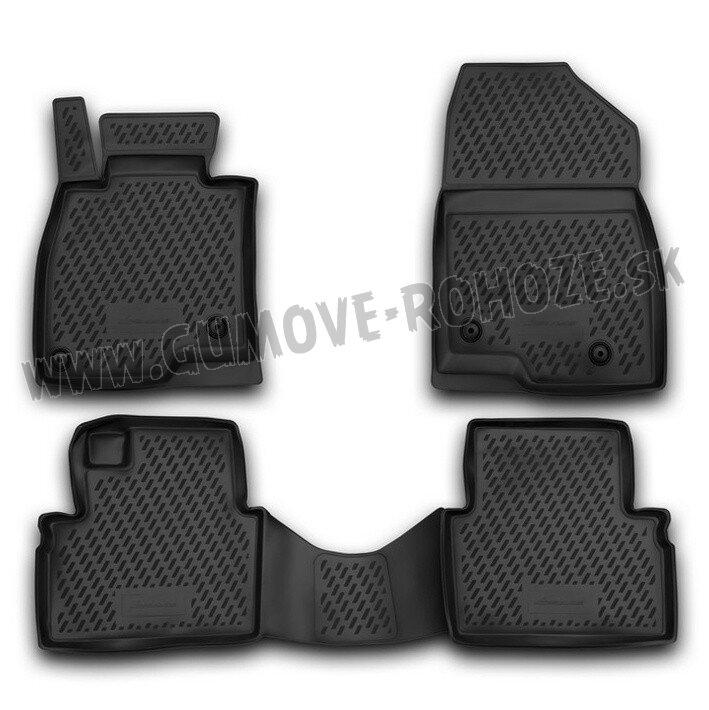 Mazda 3 2013-2019 - autorohože s vysokým okrajom Novline Mazda 3 2013-2019 - autorohože s vysokým okrajom Novline