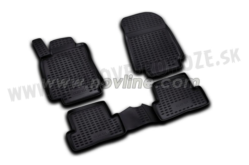 Renault Clio III 2005-2012 - autorohože s vysokým okrajom Novline Renault Clio III 2005-2012 - autorohože s vysokým okrajom Novline